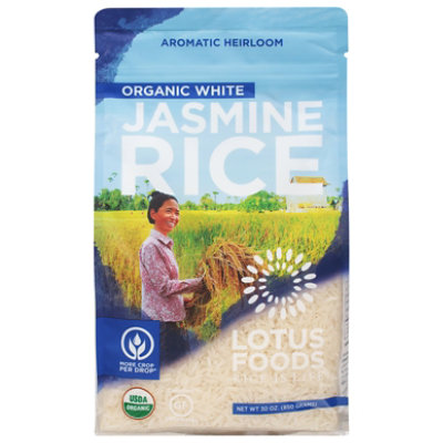 Lotus Rice White Jasmine Org - 30 Oz - Image 3