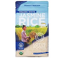 Lotus Rice White Jasmine Org - 30 Oz