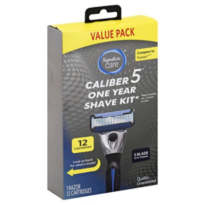 Signature Select/Care Caliber 5 Shaver Kit One Year - Each - Image 1