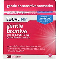 Equaline Laxative Tablets Pink - 25 Count - Image 3