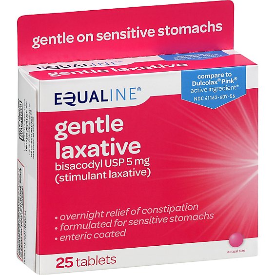 Equaline Laxative Tablets Pink - 25 Count