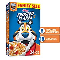 Frosted Flakes 8 Vitamins and Minerals Original Breakfast Cereal - 24 Oz - Image 2