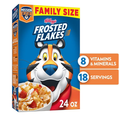 Frosted Flakes 8 Vitamins and Minerals Original Breakfast Cereal - 24 Oz