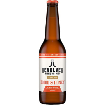 Revolver Blood & Honey Ale Craft American Ale Beer 7% ABV Bottles - 12-12 Fl. Oz. - Image 3