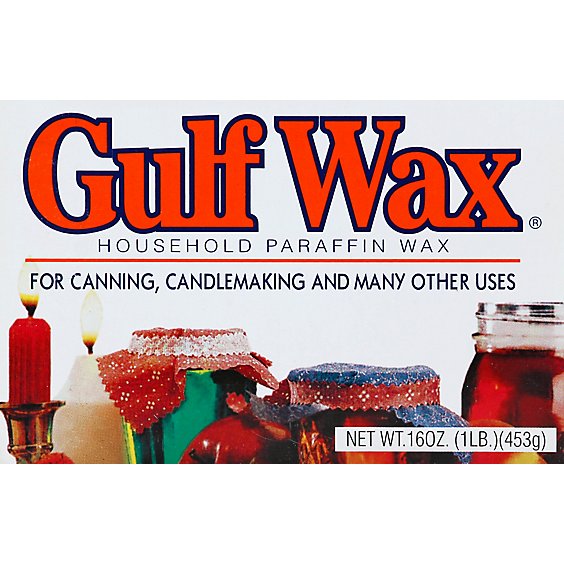 Gulf Wax Paraffin Wax Household - 16 Oz