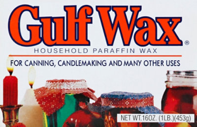 Gulf Wax Paraffin Wax, Household - 16 oz