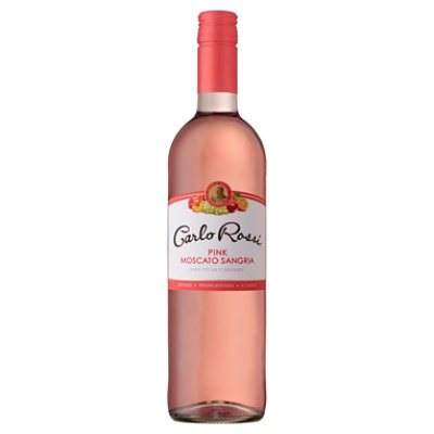 Carlo Rossi Pink Moscato Sangria Wine - 750 Ml - Image 1