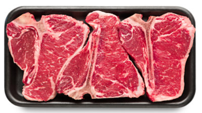 USDA Choice Beef Loin T-Bone Steak Value Pack - 8.50 Lb - Image 1