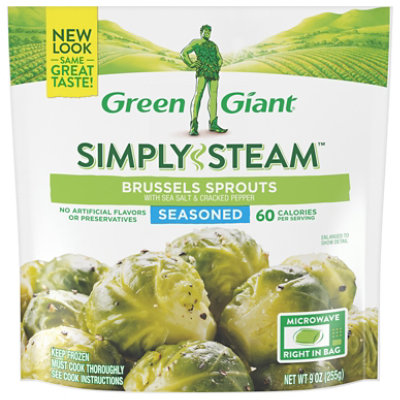 Green Giant Steamers Brussels Sprouts With Sea Salt And Cracked Pepper - 11 Oz - Image 2