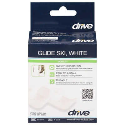 Drive Medical Glide Ski 10110 White - Each - Image 3