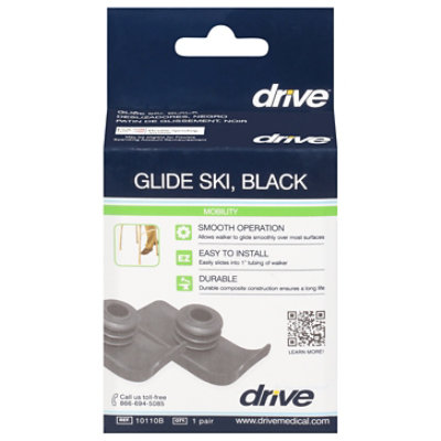 Drive Medical Glide Ski 10110b Black - Each - Image 3