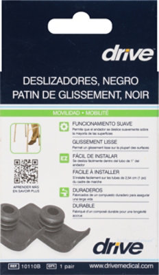 Drive Medical Glide Ski 10110b Black - Each - Image 4