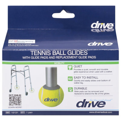 Drive Medical Tennis Ball Glides 10121 - Each