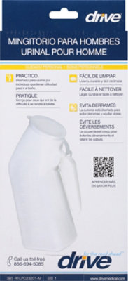 Drive Medical Male Urinal Rtlpc23201-M - Each - Image 4