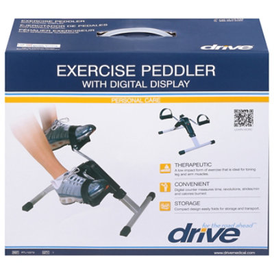 Drive Medical Exercise Peddler W/ Digital Display - Each