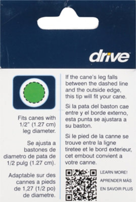 Drive Medical Cane Tip 1/2in Sml Quad - Each - Image 4