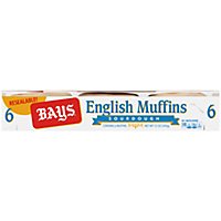 Bays Sourdough English Muffins 6 Count - 12 Oz - Image 1