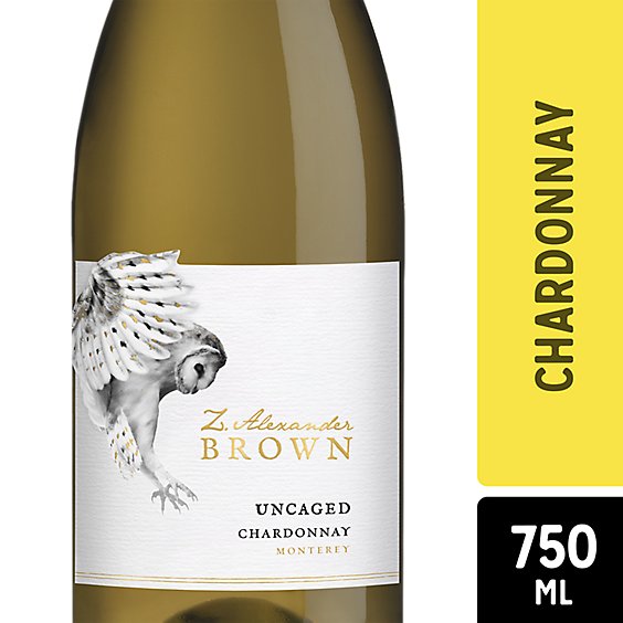 Z. Alexander Brown Chardonnay Monterey White Wine - 750 Ml