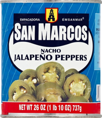 San Marcos Peppers Jalapeno Nacho Can - 26 Oz - Image 2