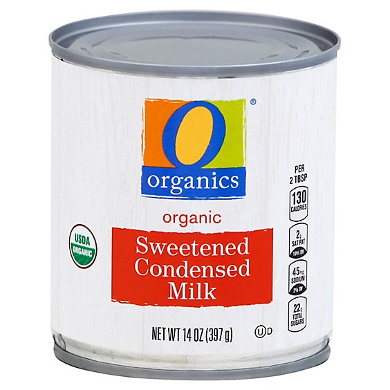 O Organics Organic Milk Condensed Sweetened - 14 Oz