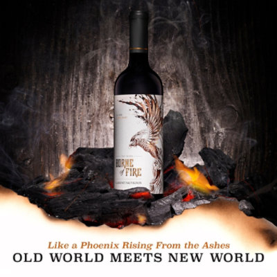 Borne Of Fire Wine Cabernet Sauvignon - 750 Ml - Image 5