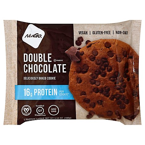 Nugo Double Chocolate Protein Cookie - 3.53 Oz