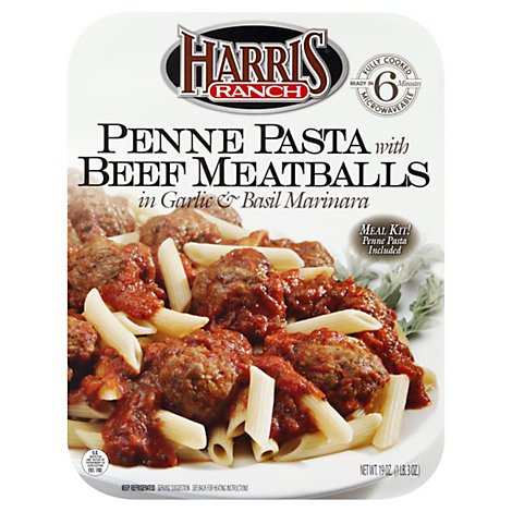 Harris Ranch Mtbls Beef Pasta Grlc/Bsl - 19 Oz