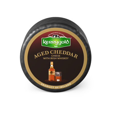 Kerrygold Cheddar Aged With Irish Whisky - 0.50 Lb