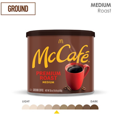 McCafe Premium Roast Medium Ground Coffee Canned - 30 Oz - Image 4