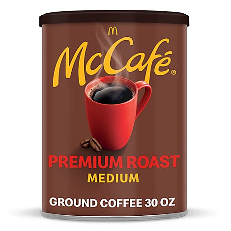 McCafe Coffee Arabica Ground Medium Roast Premium Roast - 30 Oz