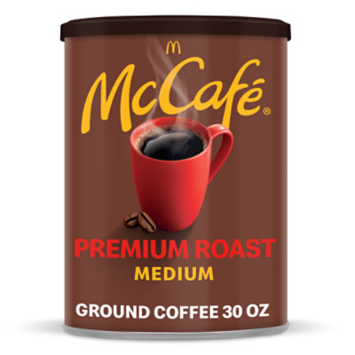 McCafe Premium Roast Medium Ground Coffee Canned - 30 Oz - Image 1