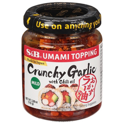 S&B Crunchy Garlic Topping - 3.9 Oz