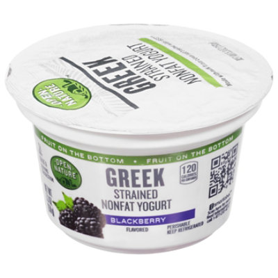 Open Nature Greek Yogurt Blackberry Nonfat - 5.3 Oz - Image 4