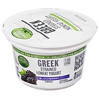 Open Nature Greek Yogurt Blackberry Nonfat - 5.3 Oz - Image 1