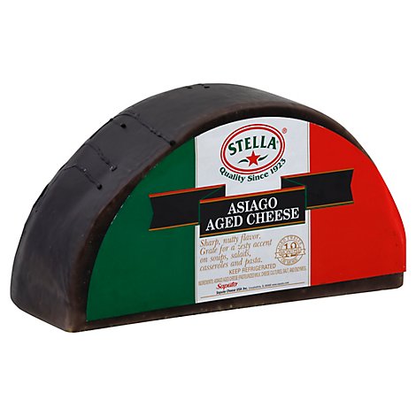 Stella Asiago Sharp Cheese 0.50 LB