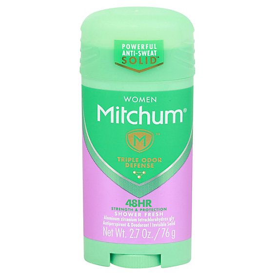Mitchum Deodorant Invisible Solid Women - 2.7 Oz