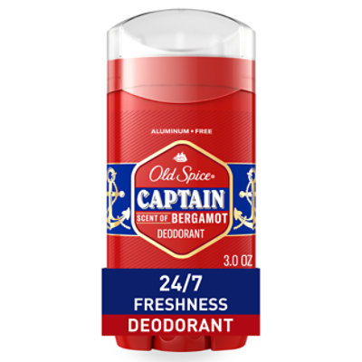 Old Spice Red Collection Captain Scent Deodorant for Men - 3 Oz - Image 1