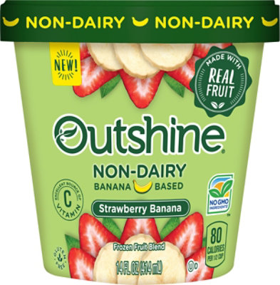 Outshine Non-Dairy Strawberry Banana - 14 Fl. Oz.