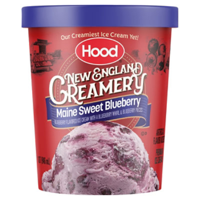 Hood New England Creamery Maine Sweet Blueberry Ice Cream - 1 Quart - Image 3