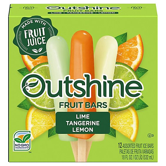 Outshine Lime Tangerine Lemon Fruit Bar - 18 Fl. Oz.