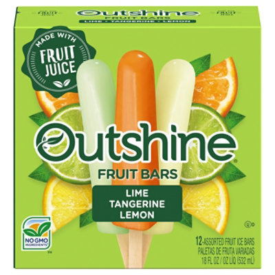 Outshine Lime Tangerine Lemon Fruit Bar - 18 Fl. Oz.