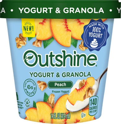 Outshine Yogurt And Granola Peach - 14 Fl. Oz.