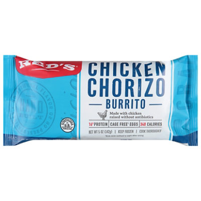 Reds Burrito Chicken Chorizo Egg & Three Cheese - 5 Oz - Image 2