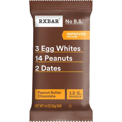 RXBAR Protein Bar 12g Protein Peanut Butter Chocolate - 1.83 Oz - Image 1