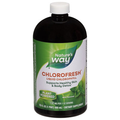 Natures Way Chlorofresh Liquid Mint - 16 Fl. Oz. - Image 3