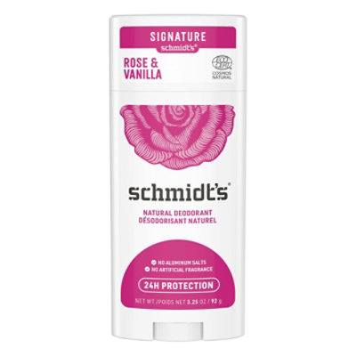 Schmidts Deodorant Rose + Vanilla - 3.25 Oz - Image 1