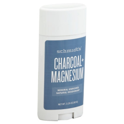 Schmidts Deo Charcl Magnesiu - 3.25 Oz - Image 1