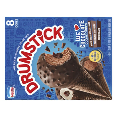 Nestle Drumstick Ice Cream We Love Chocolate Variety Pack -  8 Count - Image 2