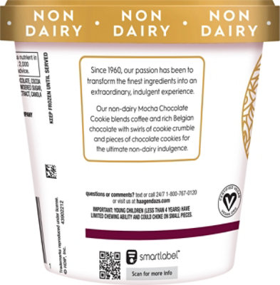Haagen-Dazs Non Dairy Ice Cream Mocha Co - 14 Fl. Oz. - Image 4