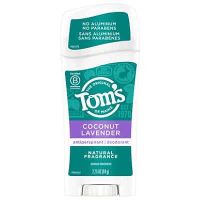 Toms of Maine Antiperspirant Deodorant Coconut Lavender - 2.25 Oz - Image 3